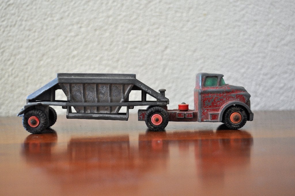 Matchbox Freuhauf Hopper King-Size K-4 1965, Ophalen of Verzenden, Gebruikt, Bus of Vrachtwagen