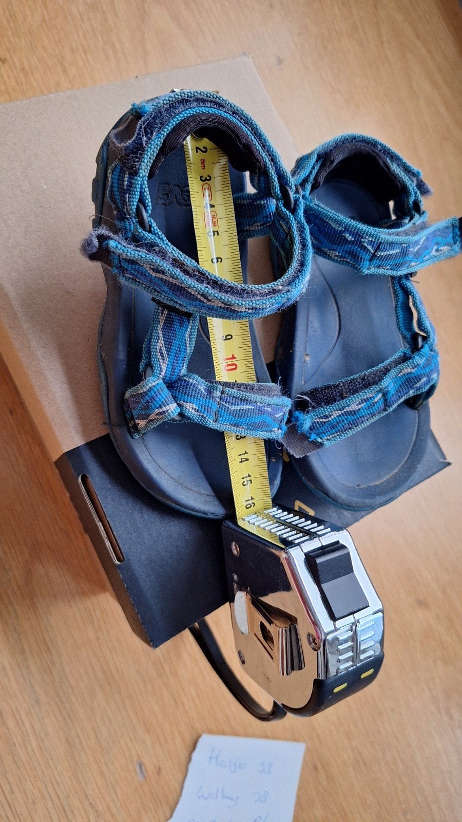 teva sandaaltjes  23/24, Ophalen of Verzenden, Zo goed als nieuw, Meisje, Overige typen