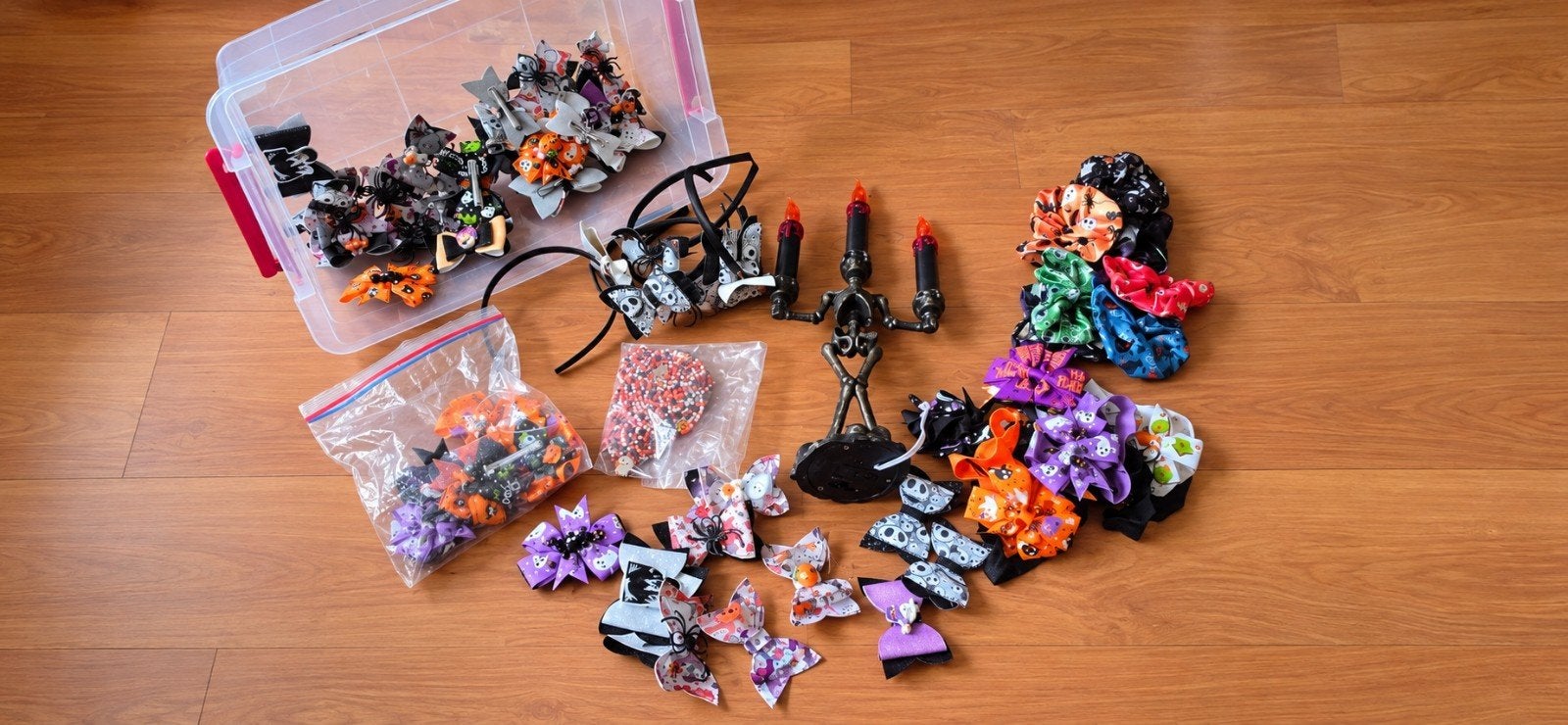 Partij Halloween haaraccessoires  77 stuks NIEUW!!!!!, Diversen, Ophalen of Verzenden, Nieuw