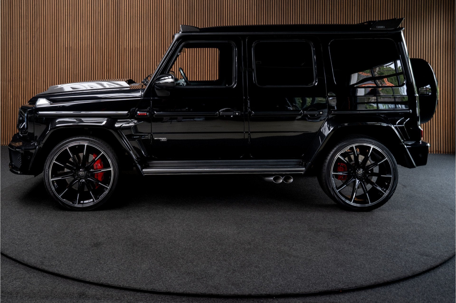 Mercedes-Benz G-Klasse 63 BRABUS 800 Burmester Carbon 360 Ca, Dealer onderhouden, G-Klasse, Zwart, Bedrijf