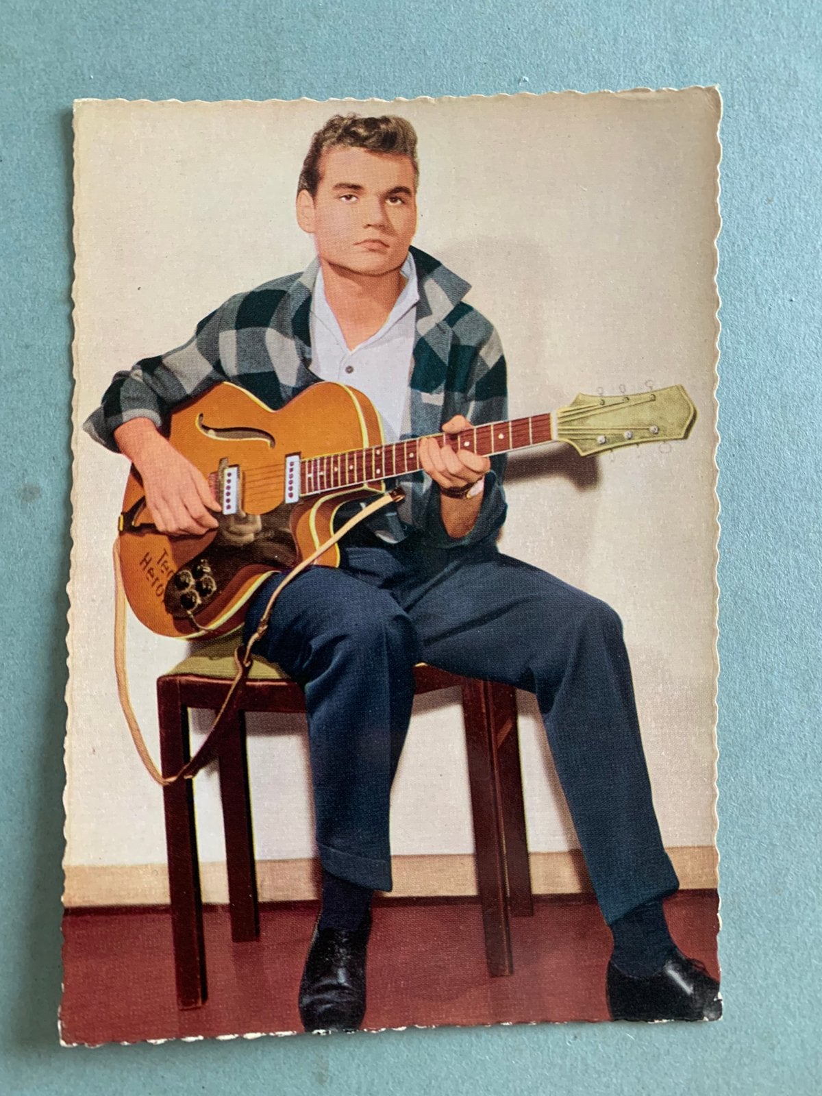Ted Herold - Duitse schlager- en rock ‘n roll zanger, Verzamelen, Muziek, Artiesten en Beroemdheden, Ophalen of Verzenden, Gebruikt