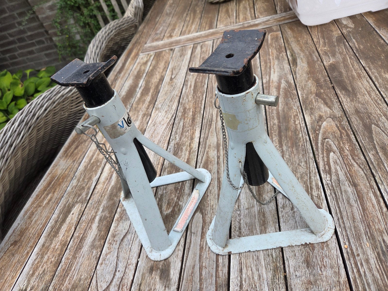 kriksteun/ autosteun, Ophalen, Gebruikt, Hydraulisch, Garagekrik