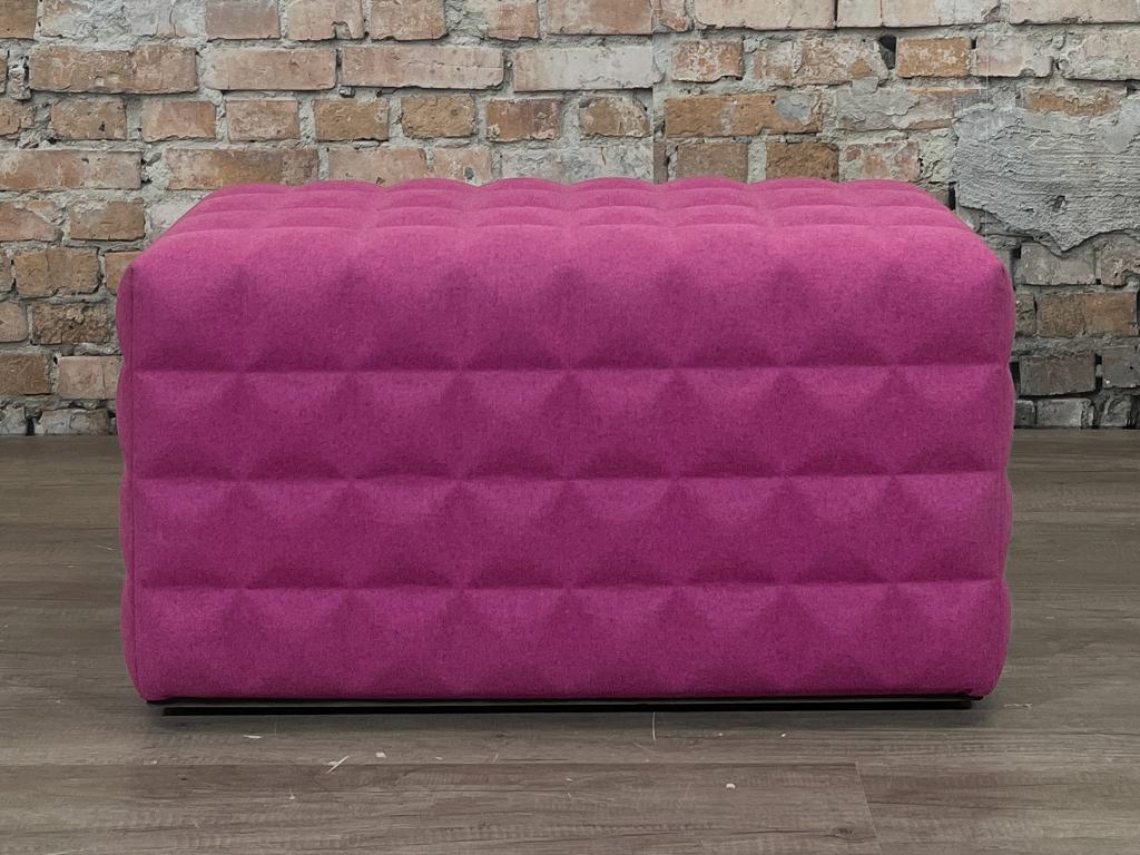 BuzziSpace BuzziCube 3D roze bij TheReSales, Huis en Inrichting, Banken | Voetenbanken en Poefen, Ophalen, Minder dan 50 cm, Rond