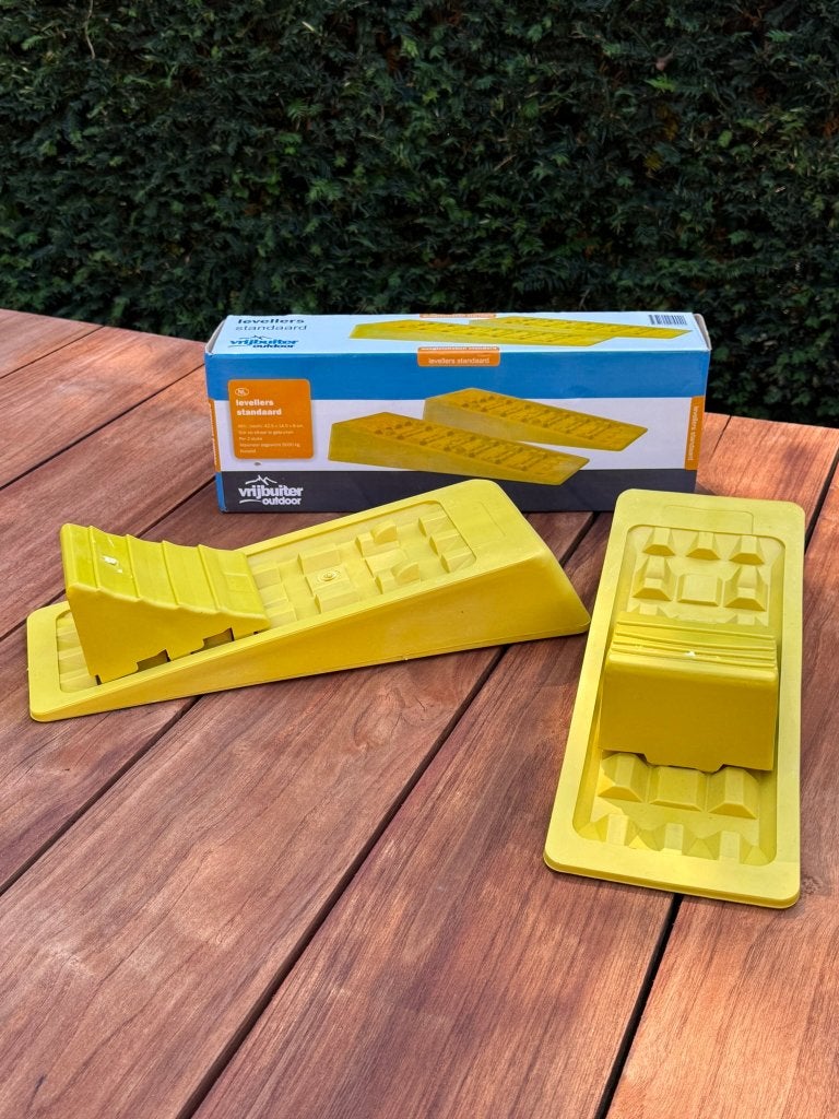 De Vrijbuiter levelers voor caravan/camper, Ophalen of Verzenden, Zo goed als nieuw