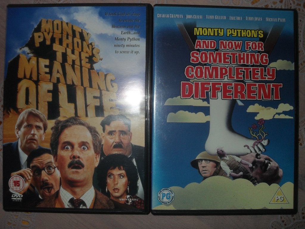 2 DVD'S MONTY PYTHON., Overige artiesten, Engels, Alle leeftijden, Eerste persing