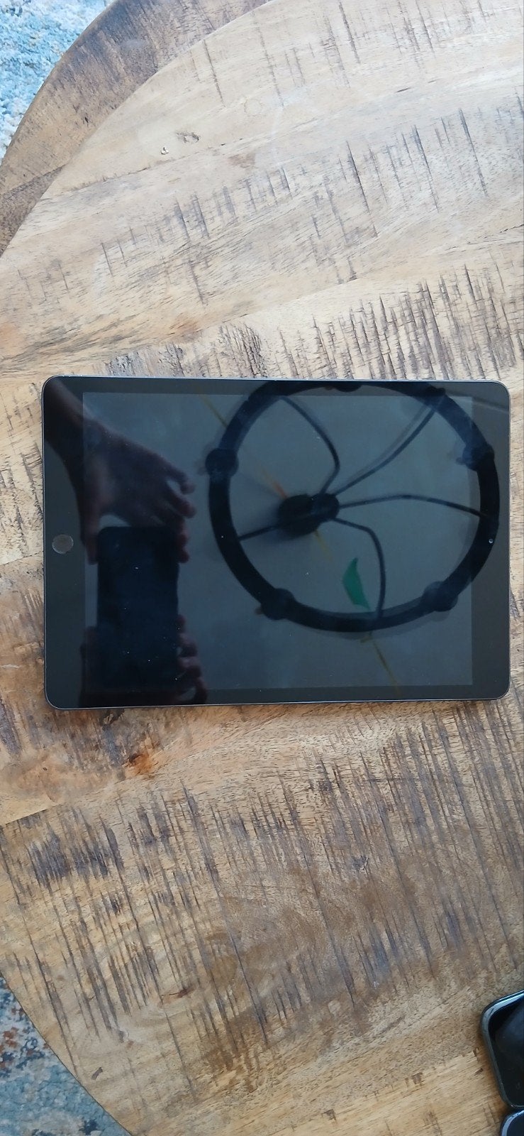 Ipad 7e generatie defect, Computers en Software, 10 inch, 32 GB, Apple iPad, Zwart