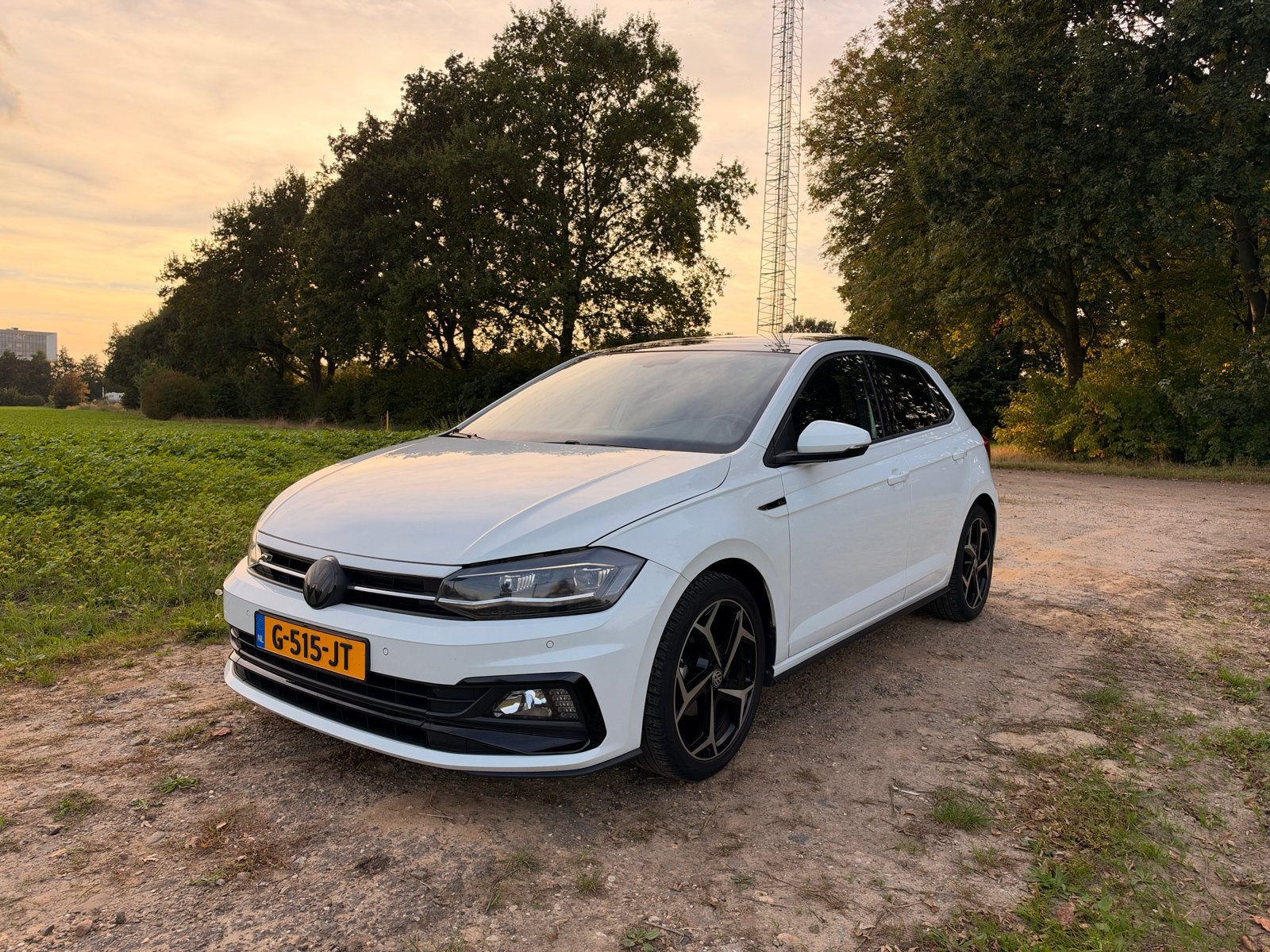 VW Polo R-line 1.0 TSI|Pano|Beats audio | Virtual cockpit, Auto's, Voorwielaandrijving, Stof, Zwart, 95 pk