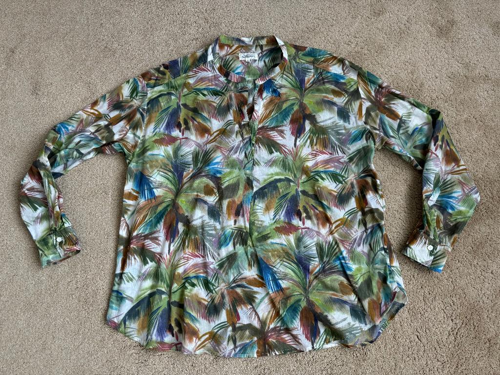 Blouse Hartford met palmboomprint, maat 5, Overige kleuren, Verzenden, Maat 42/44 (L), Hartford