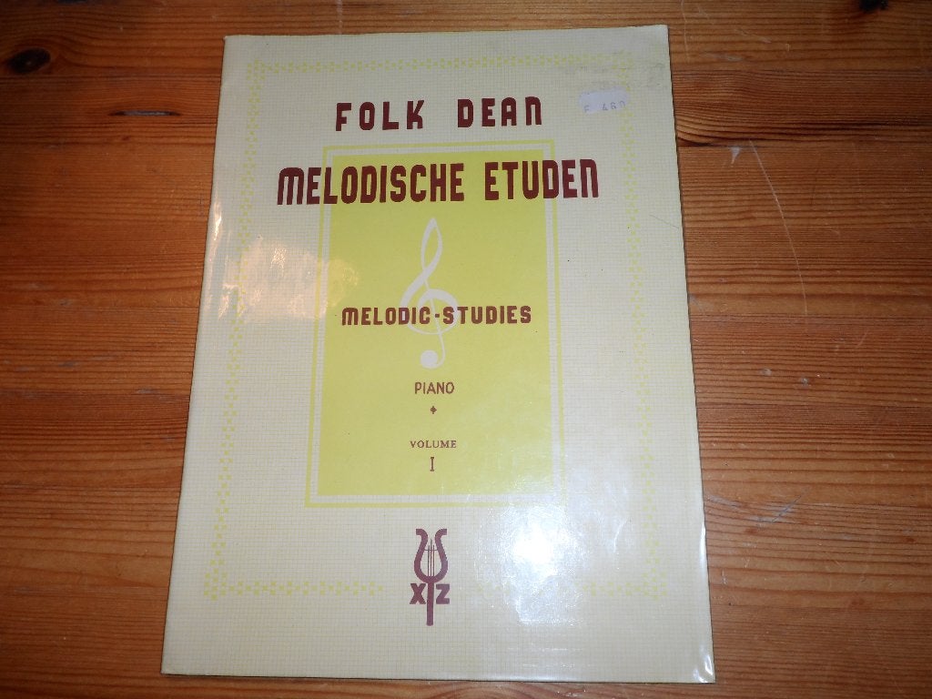 Folk dean - melodische etuden deel 1, Muziek en Instrumenten, Bladmuziek, Gebruikt, Ophalen of Verzenden, Artiest of Componist