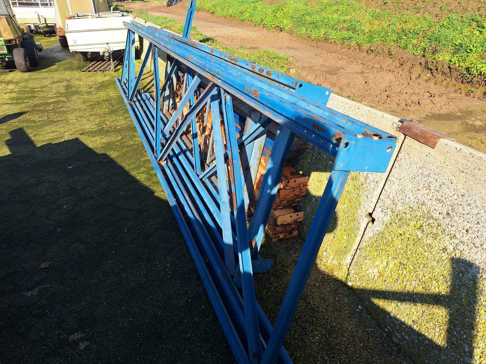 palletstellingen pallet stellingen, Ophalen of Verzenden, Gebruikt