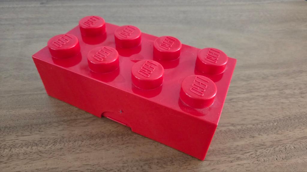 Rode LEGO broodtrommel, Ophalen of Verzenden