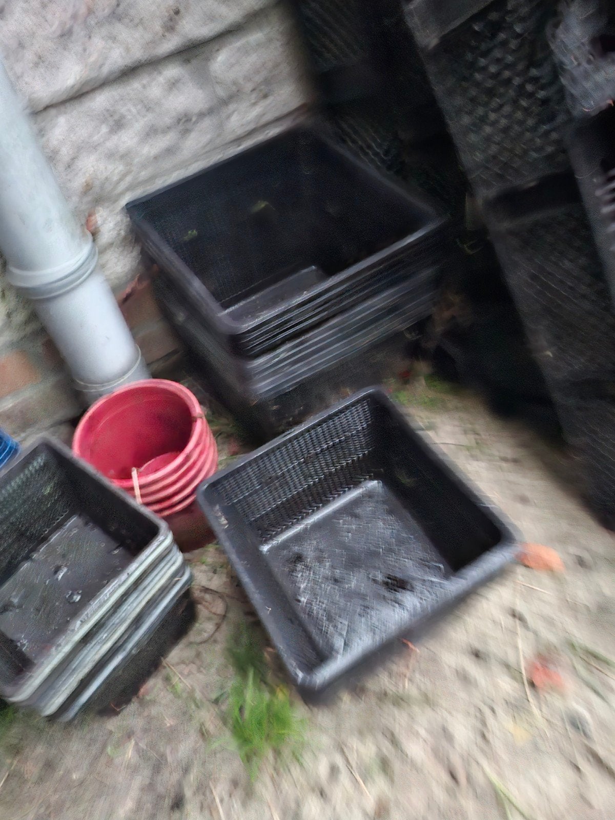 Vijverbakjes  grote en kleine voor waterplanten, Ophalen, Kunststof, Rond, Minder dan 40 cm