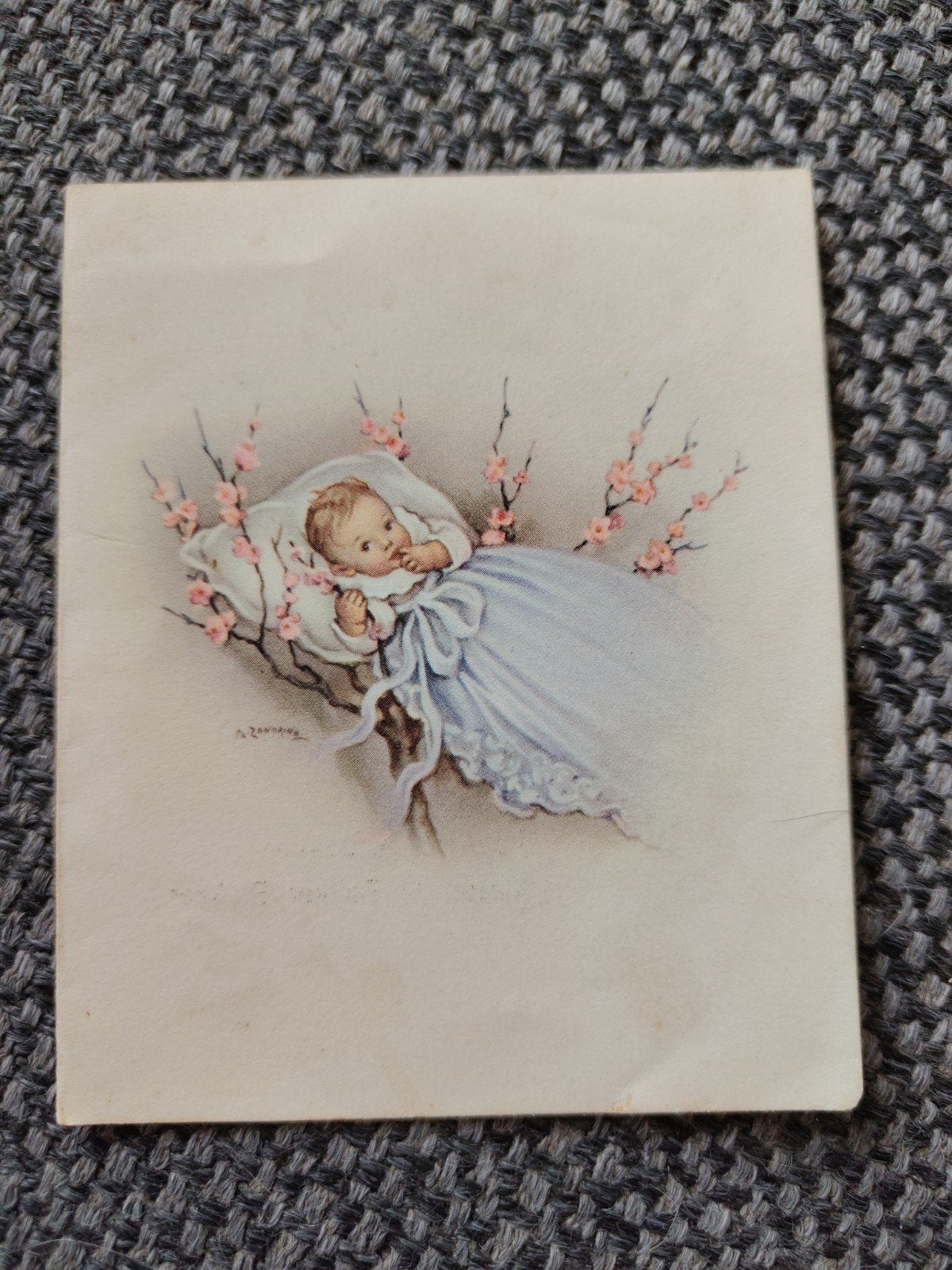 Lia, Ophalen of Verzenden, Voor 1970, Geboortekaartje
