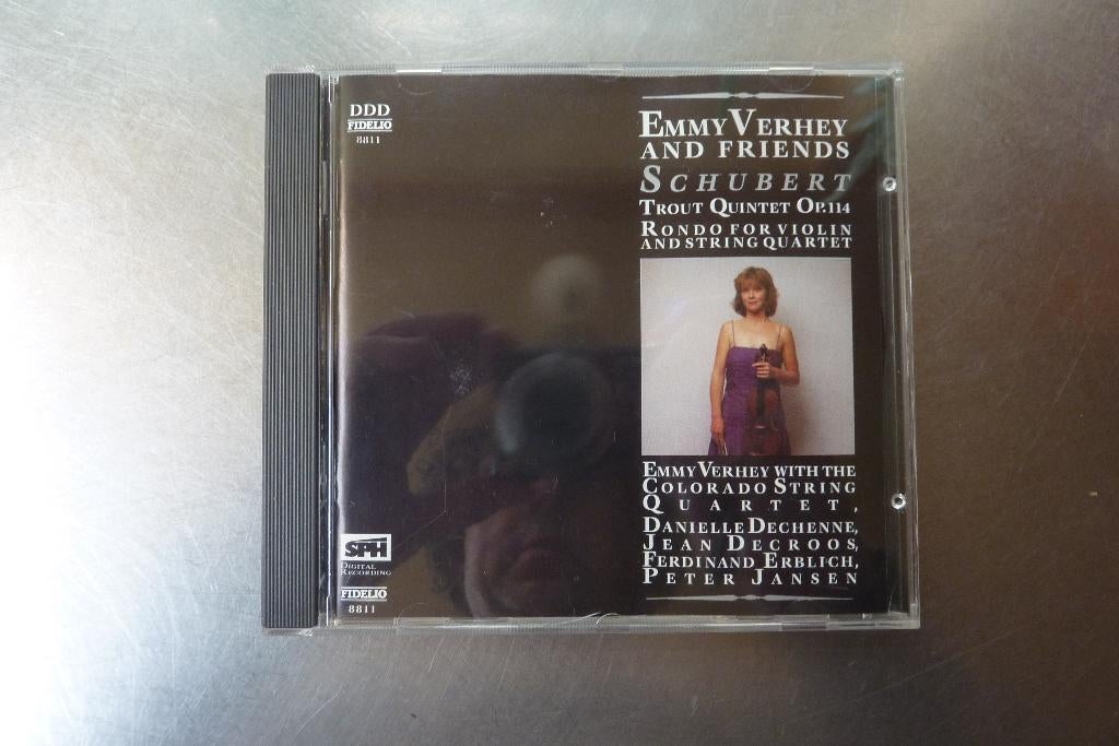 Schubert Trout Quintet Op. 114 - Emmy Verhey and friends, Ophalen of Verzenden, Classicisme, Zo goed als nieuw, Overige typen