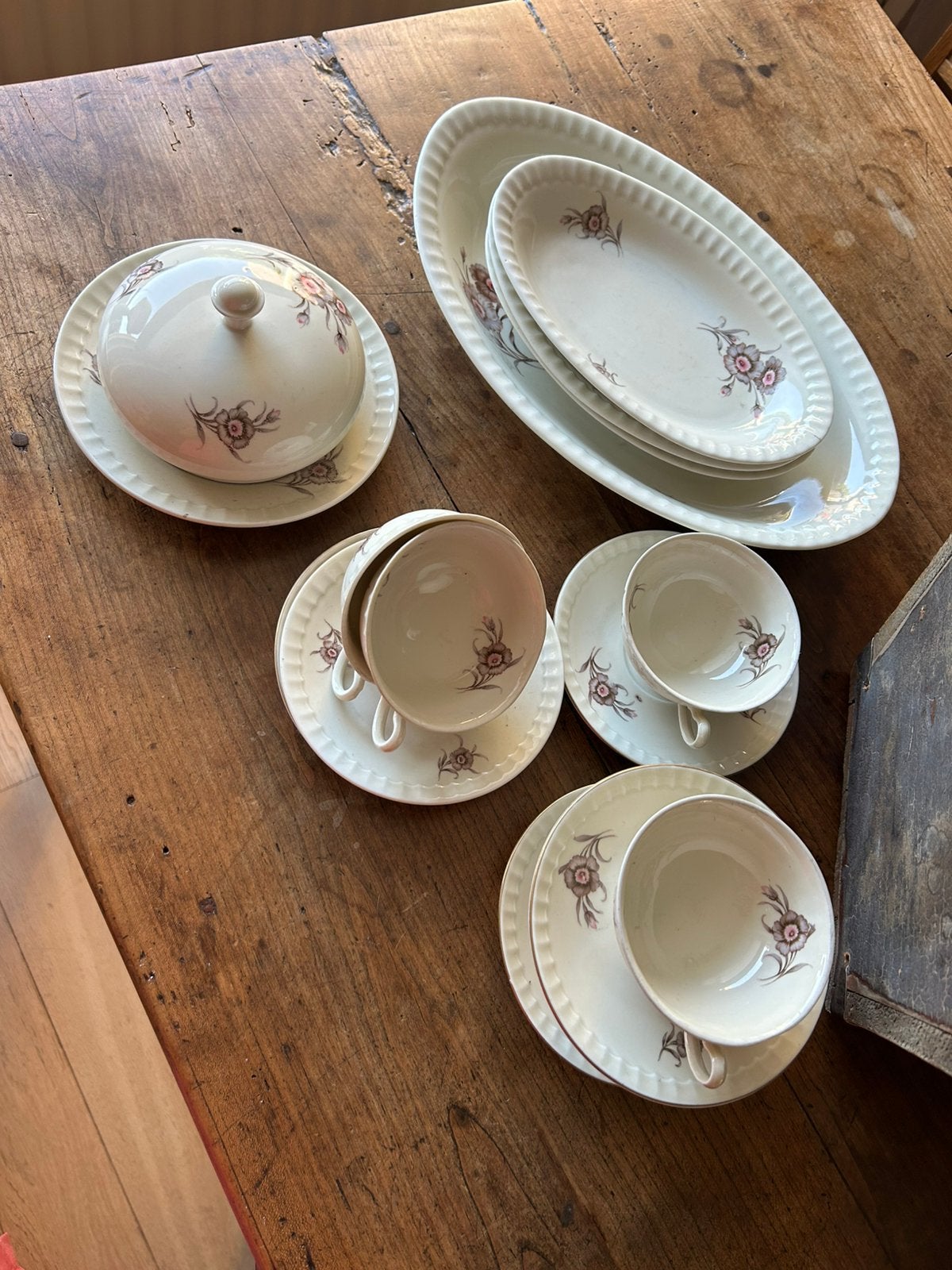 Prachtig brocant servies Mosa Maastricht, Ophalen of Verzenden