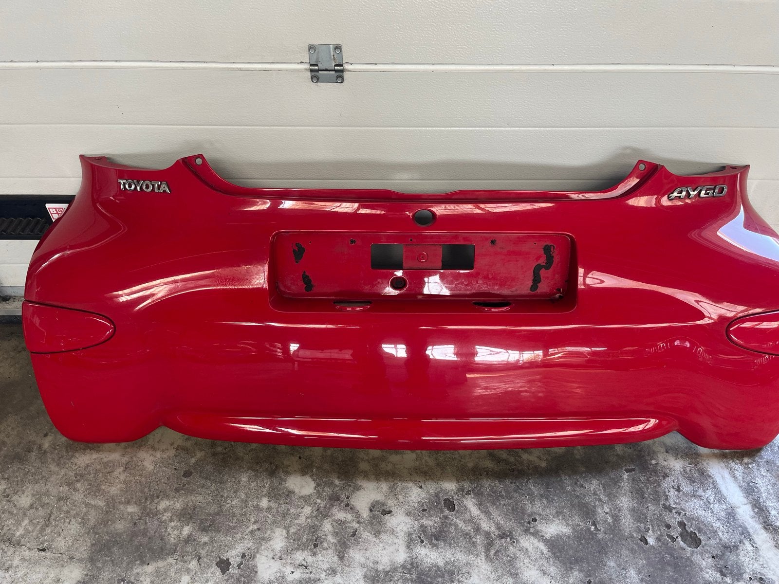 Toyota Aygo Achterbumper - Gebruikt, Ophalen, Gebruikt, Toyota, Achter
