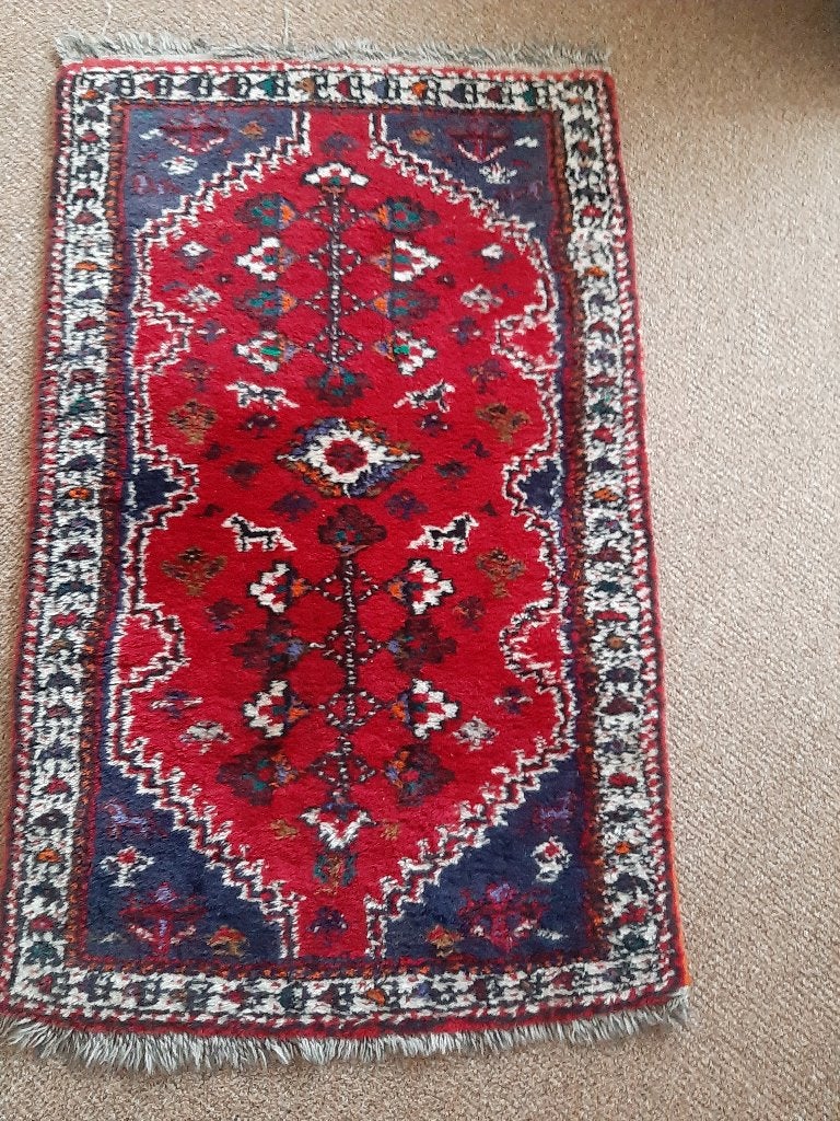 Perzisch tapijt - 120 cm x 72 cm, Antiek en Kunst, Ophalen