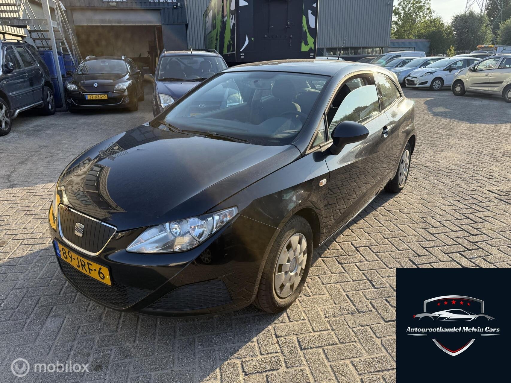 Seat Ibiza SC 1.4 TDI Ecomotive EXPORT ONLY, Auto's, Voorwielaandrijving, Stof, Gebruikt, Zwart