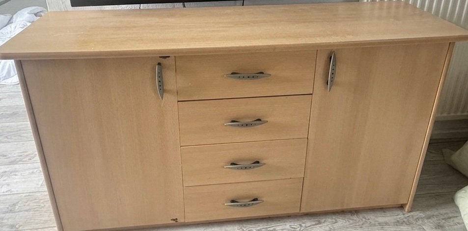 Gratis dressoir 142x80x40 cm - Ophalen, Ophalen, Gebruikt, 100 tot 150 cm, Met lade(s)