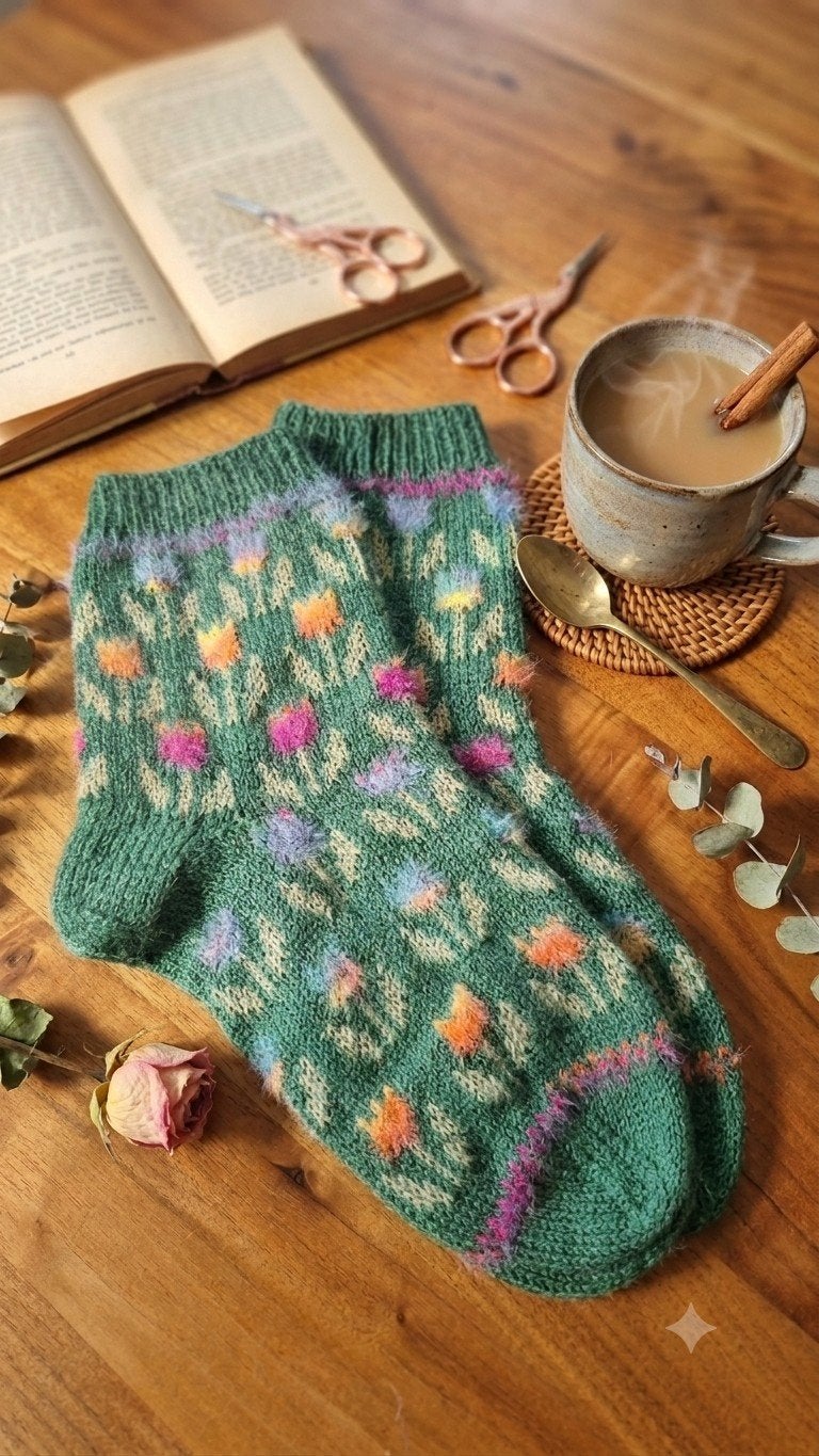 Het Sokken Palet. Handgebreide sokken. Maat 38-39, Ophalen of Verzenden, Nieuw, Overige kleuren, Sokken en Kniesokken