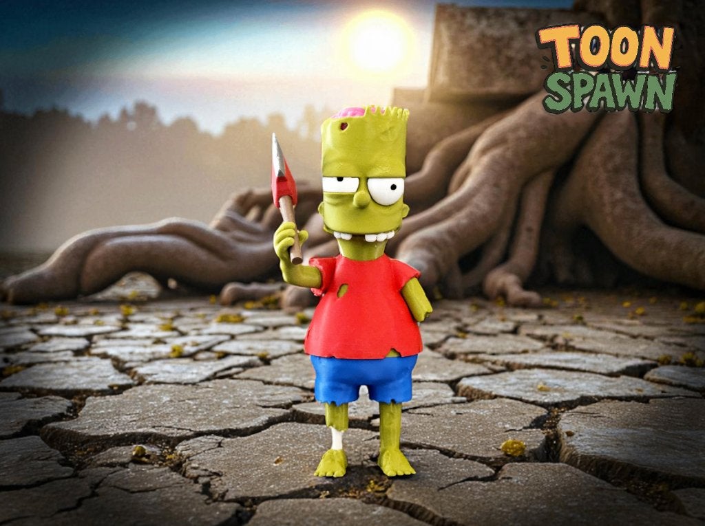 Zombie Bart – 15 cm – The Simpsons Figuur