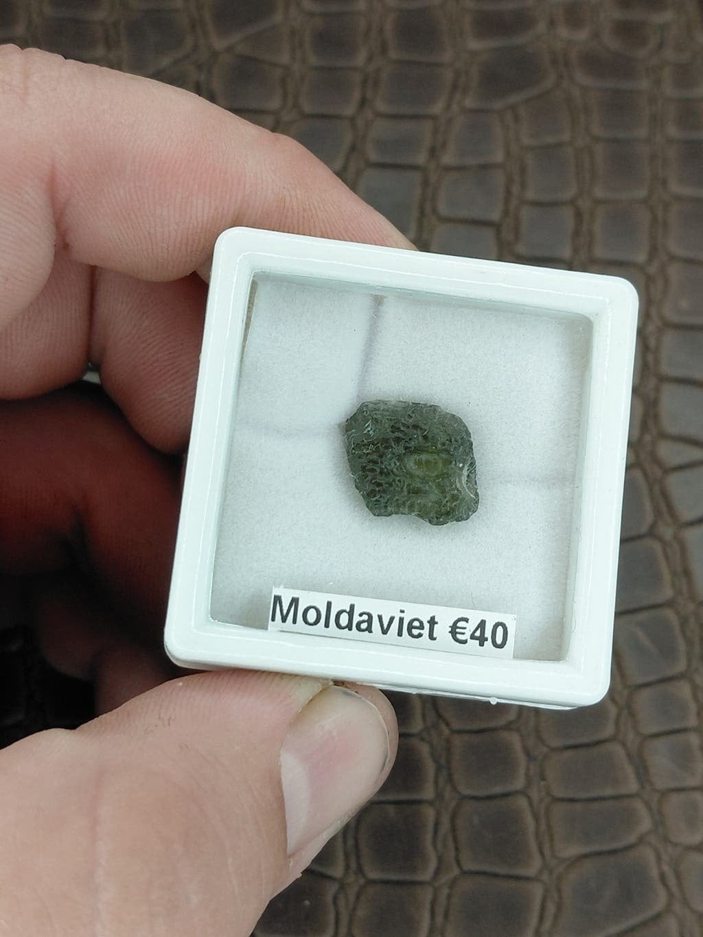 Prachtig verzamelstuk van Moldaviet €40, Sieraden, Tassen en Uiterlijk, Edelstenen, Verzenden, Nieuw