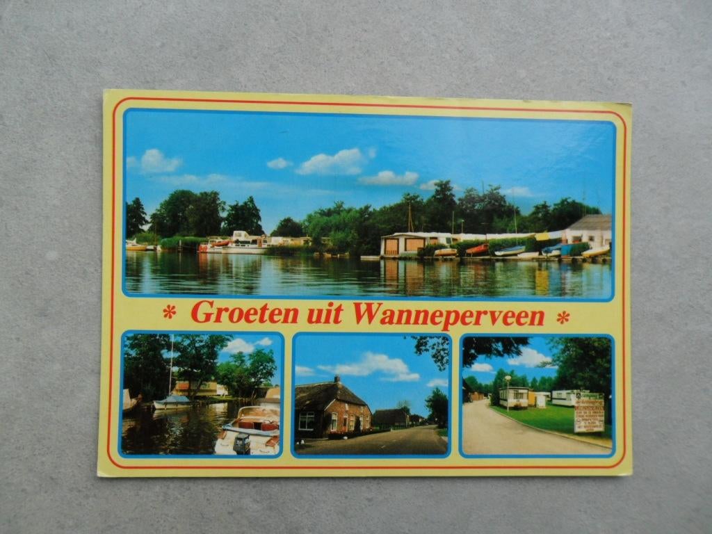 Wanneperveen, Verzenden, 1980 tot heden, Gelopen, Noord-Brabant