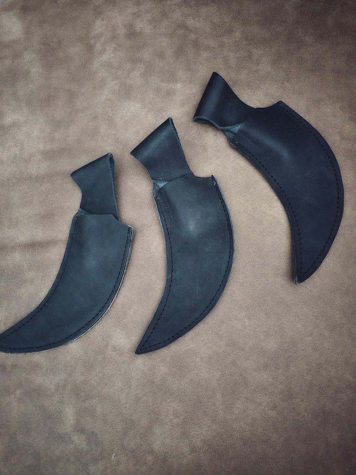 Leren schede voor larp of cosplay dolk/mes, Hobby en Vrije tijd, Kostuums, Theaterbenodigdheden en LARP, Nieuw, Toneelattributen of Onderdelen