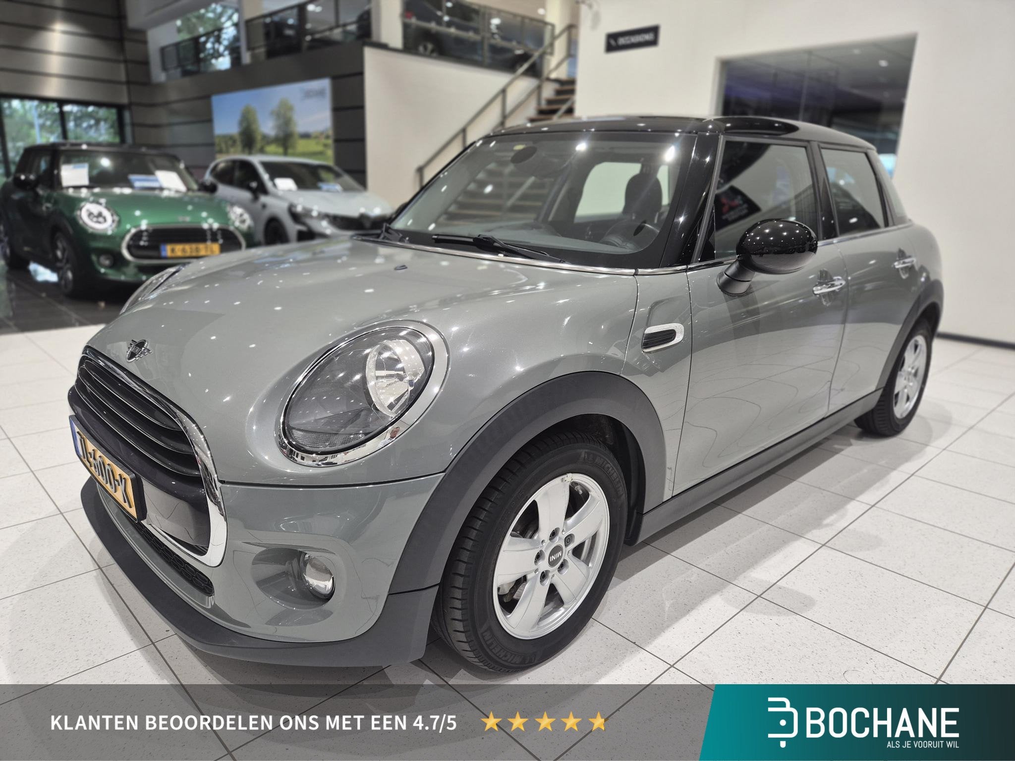 MINI 5-Deurs 1.5 Cooper | Automaat | Navigatie | Cruise Cont, Auto's, Start-stop-systeem, Gebruikt, Origineel Nederlands, Bedrijf