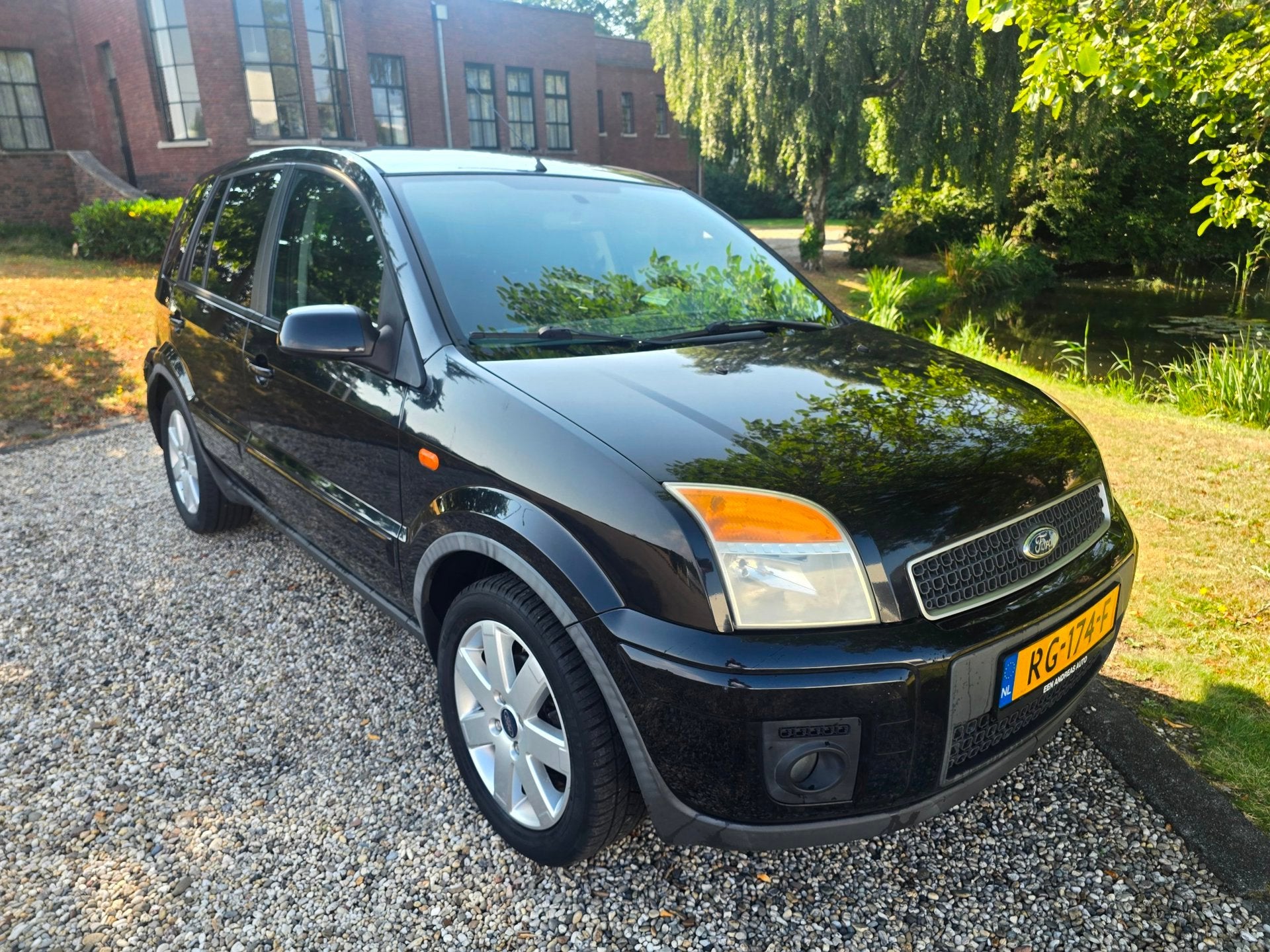 Ford Fusion 1.4-16V Trend AIRCO *apk:07-2027*, Auto's, Voorwielaandrijving, 15 km/l, Zwart, Bedrijf