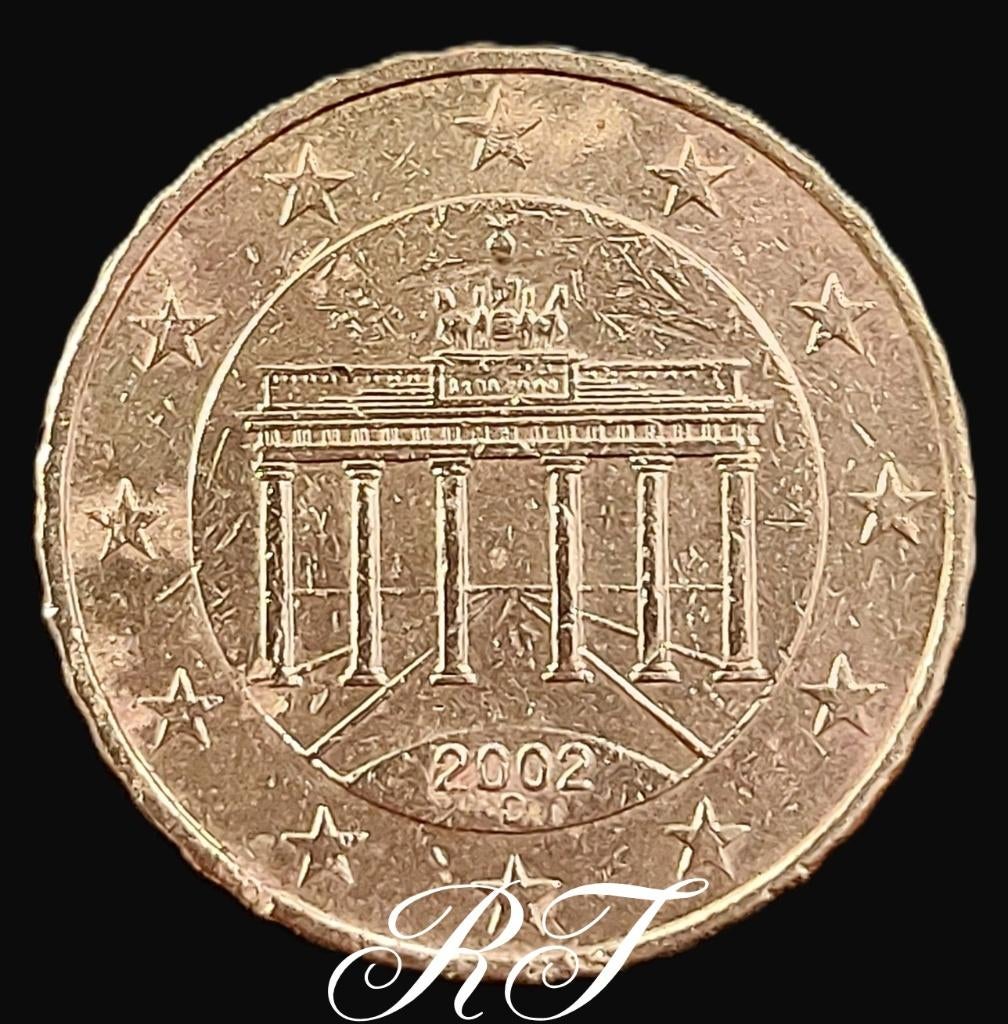 Bundesrepublik Deutschland 10 Euro Cent 2002 D., Postzegels en Munten, Munten | Europa | Euromunten, Ophalen of Verzenden, Duitsland
