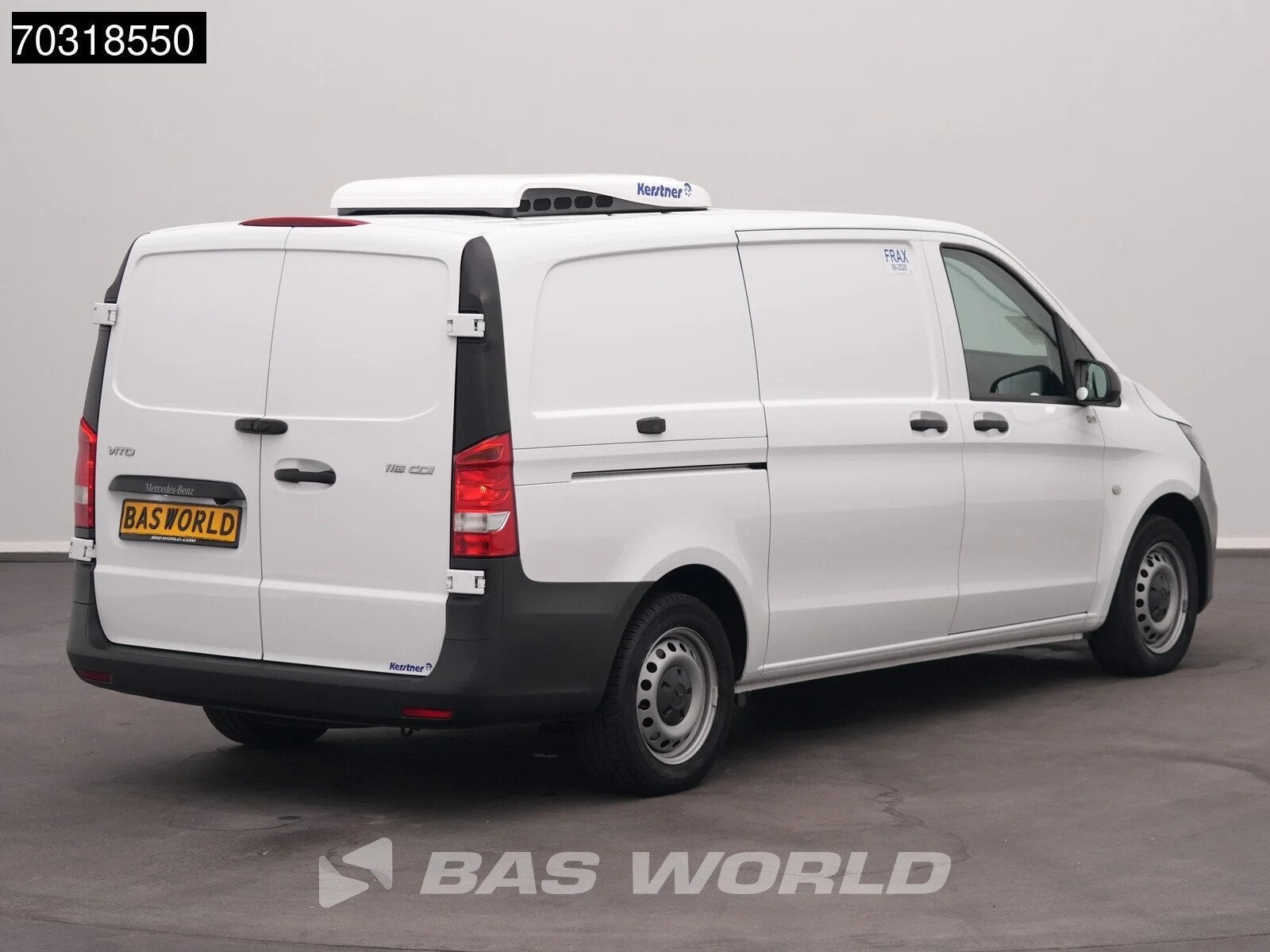 Mercedes Vito 116 Automaat L2H1 Kerstner 230v Stekker Airco, Automaat, Stof, Gebruikt, Euro 6