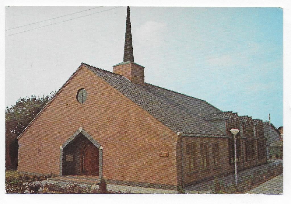 Elspeet Kerk Gelopen Ansichtkaart ( B4288 ), Ophalen of Verzenden, 1980 tot heden, Gelopen