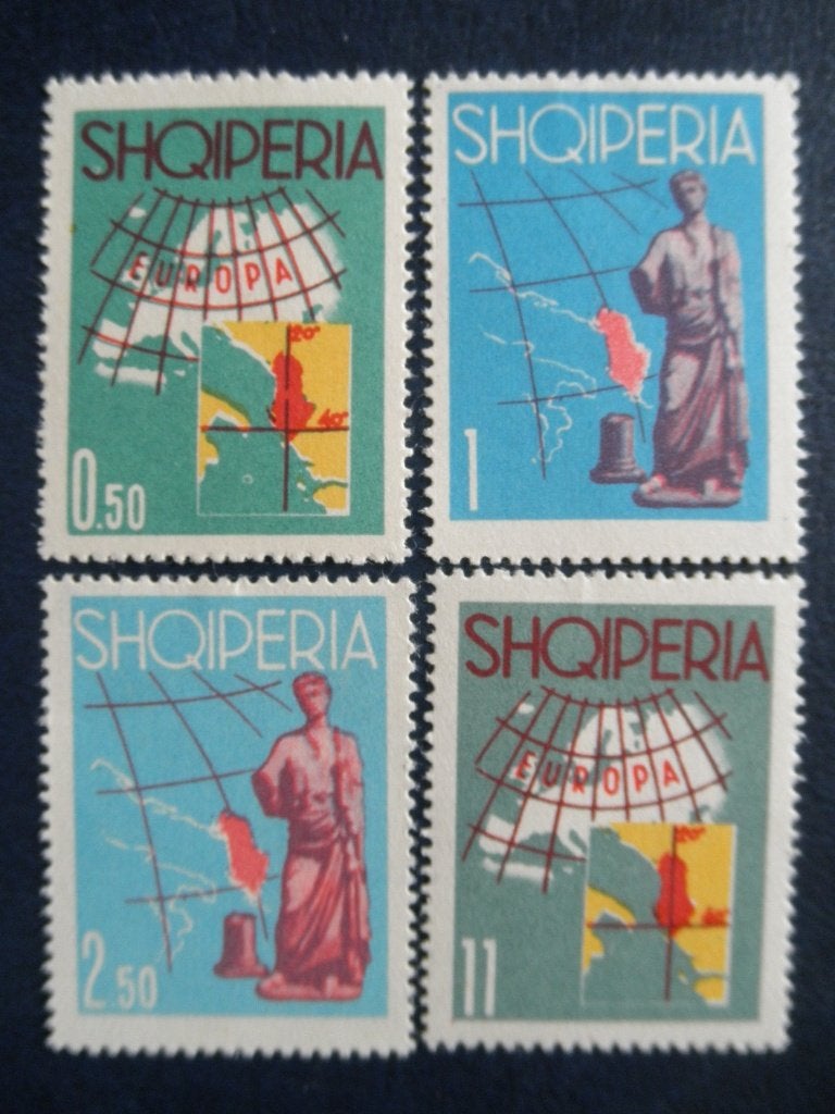 Postzegels Albanië 1962 Europa - cw. € 20,00 pf - zie tekst, Ophalen of Verzenden, Overige landen, Postfris