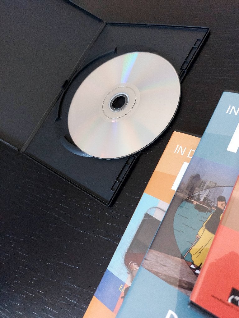 Kuifje 5 dvd box, compleet, Ophalen of Verzenden, Zo goed als nieuw