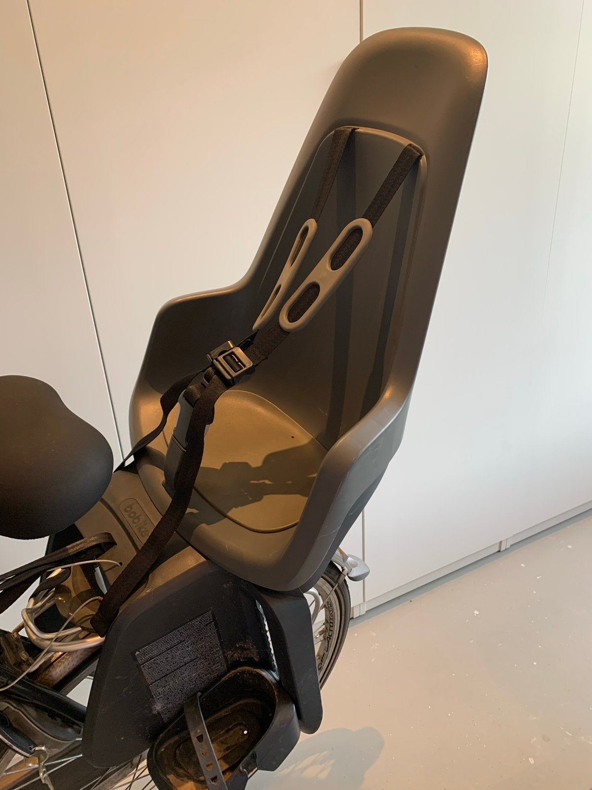 Bobike achterzitje voor fiets, Ophalen, Achterzitje, 9 t/m 18 kg, Gebruikt