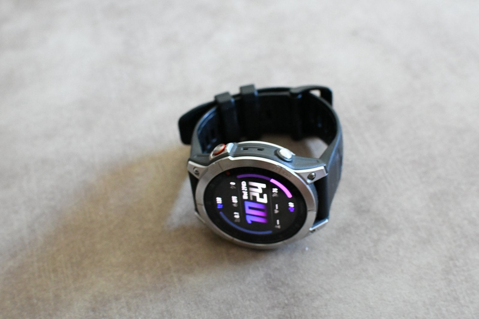 Garmin  Epix gen 2 smartwatch, Zwart, IOS, Ophalen of Verzenden, Zo goed als nieuw