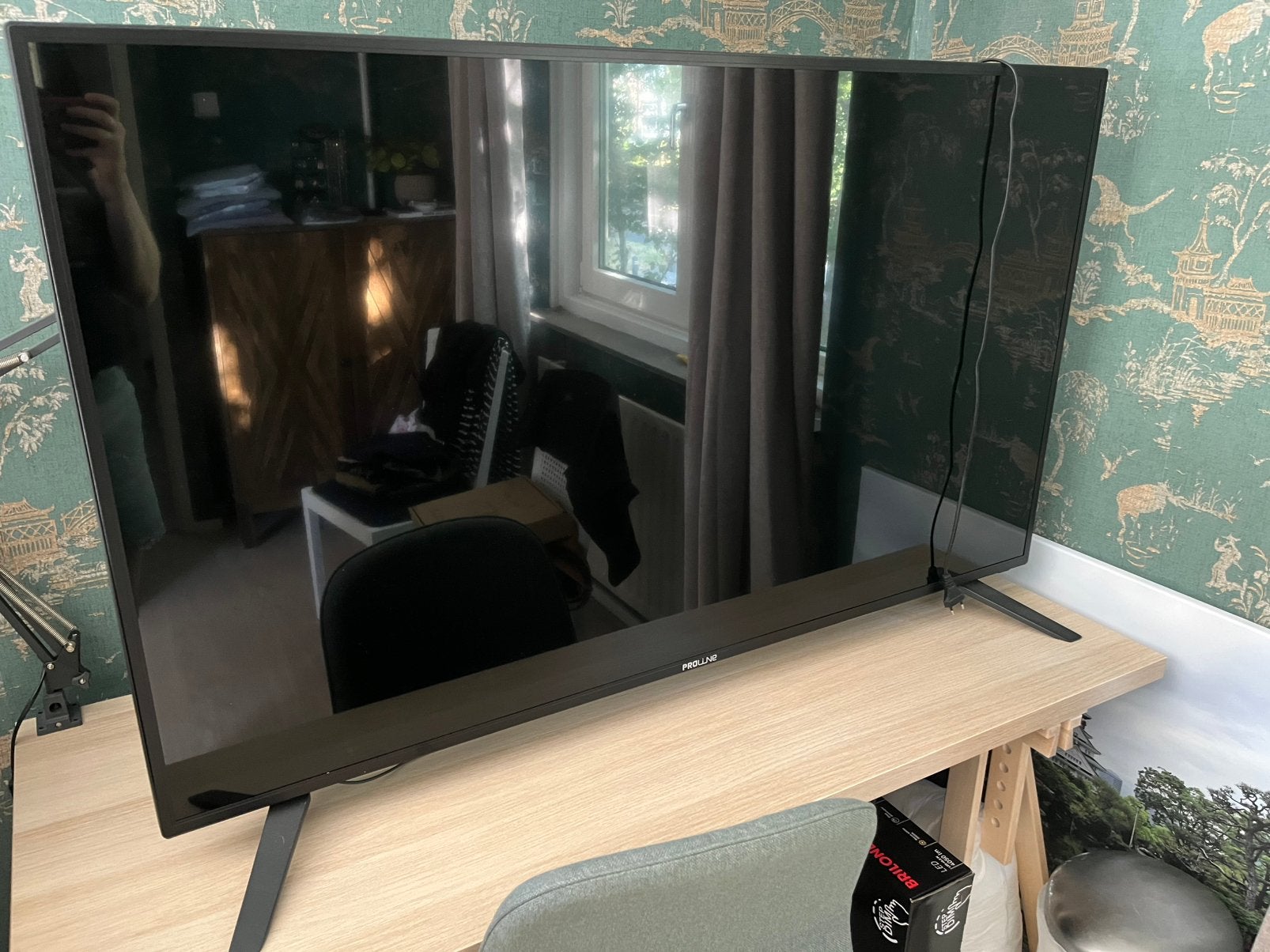 Proline tv 56 inch, 50 Hz, Zo goed als nieuw, 100 cm of meer, Ophalen