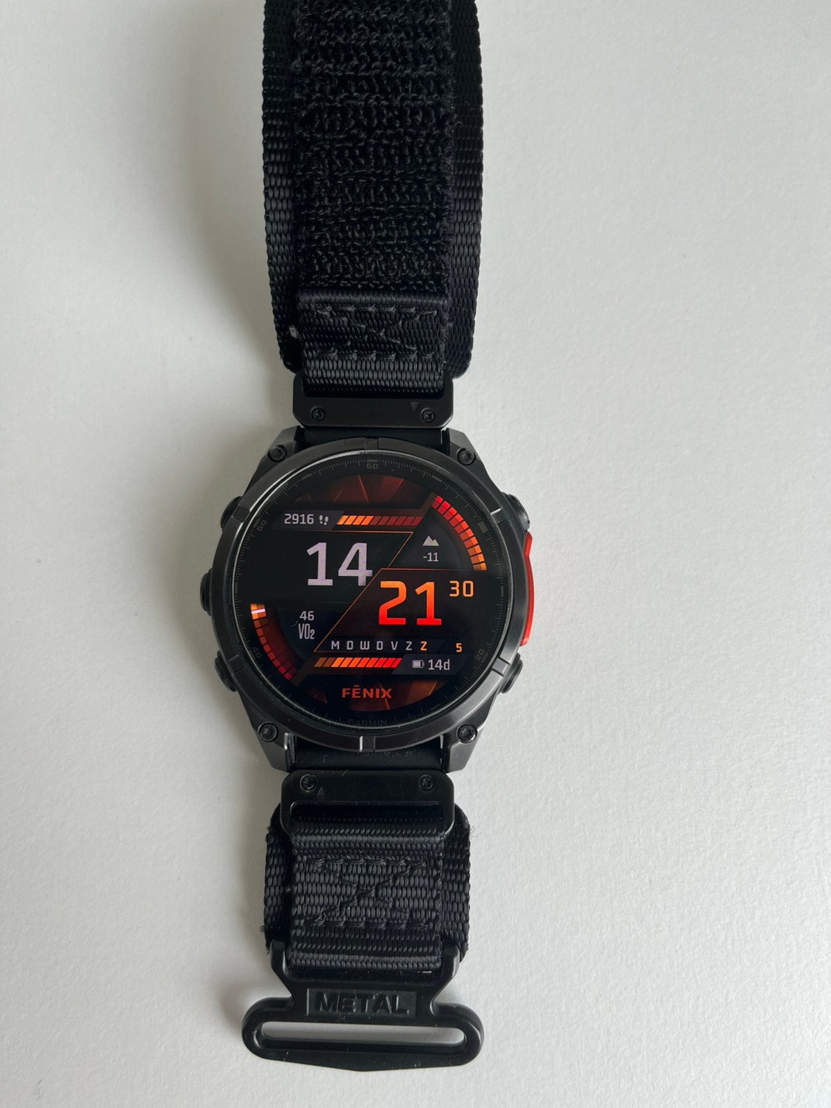 Garmin Fenix 8 Amoled 47mm, Overige merken, Staal, Polshorloge, Kunststof
