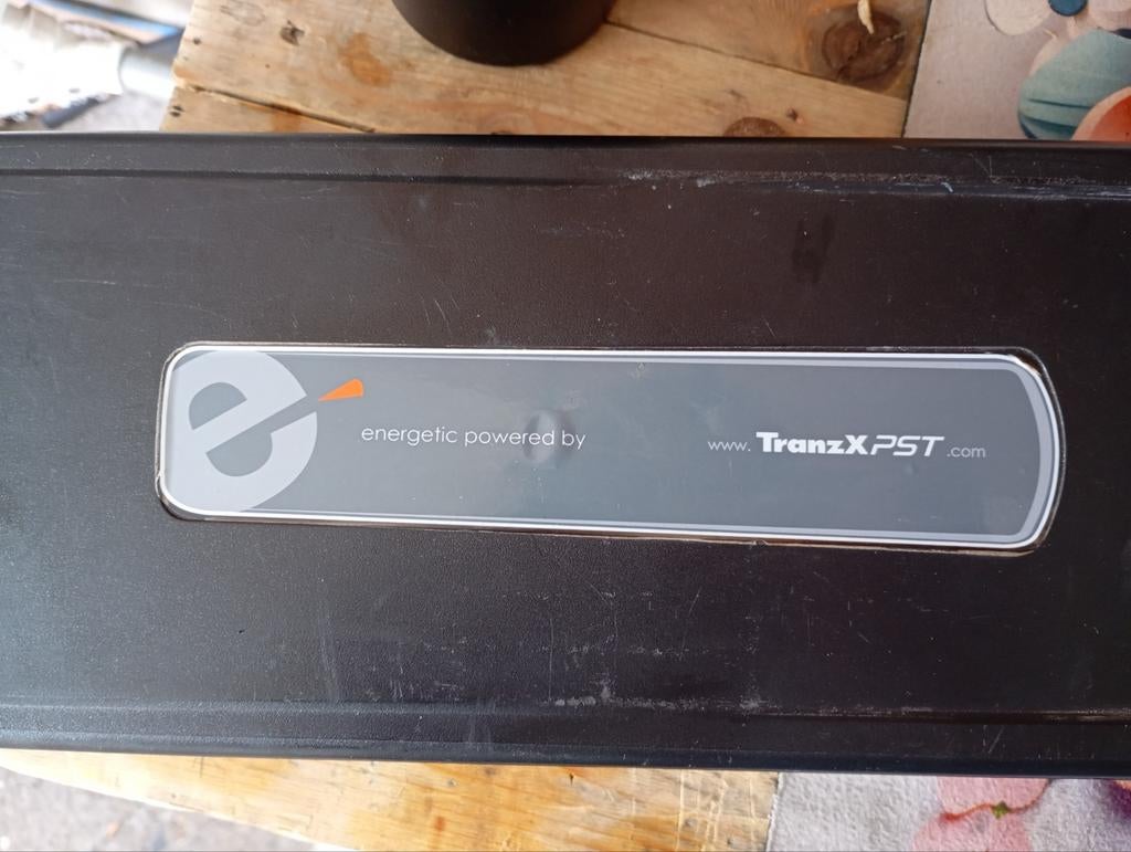 Tranz X accu, Fietsen en Brommers, Fietsonderdelen, Ophalen of Verzenden, Gebruikt