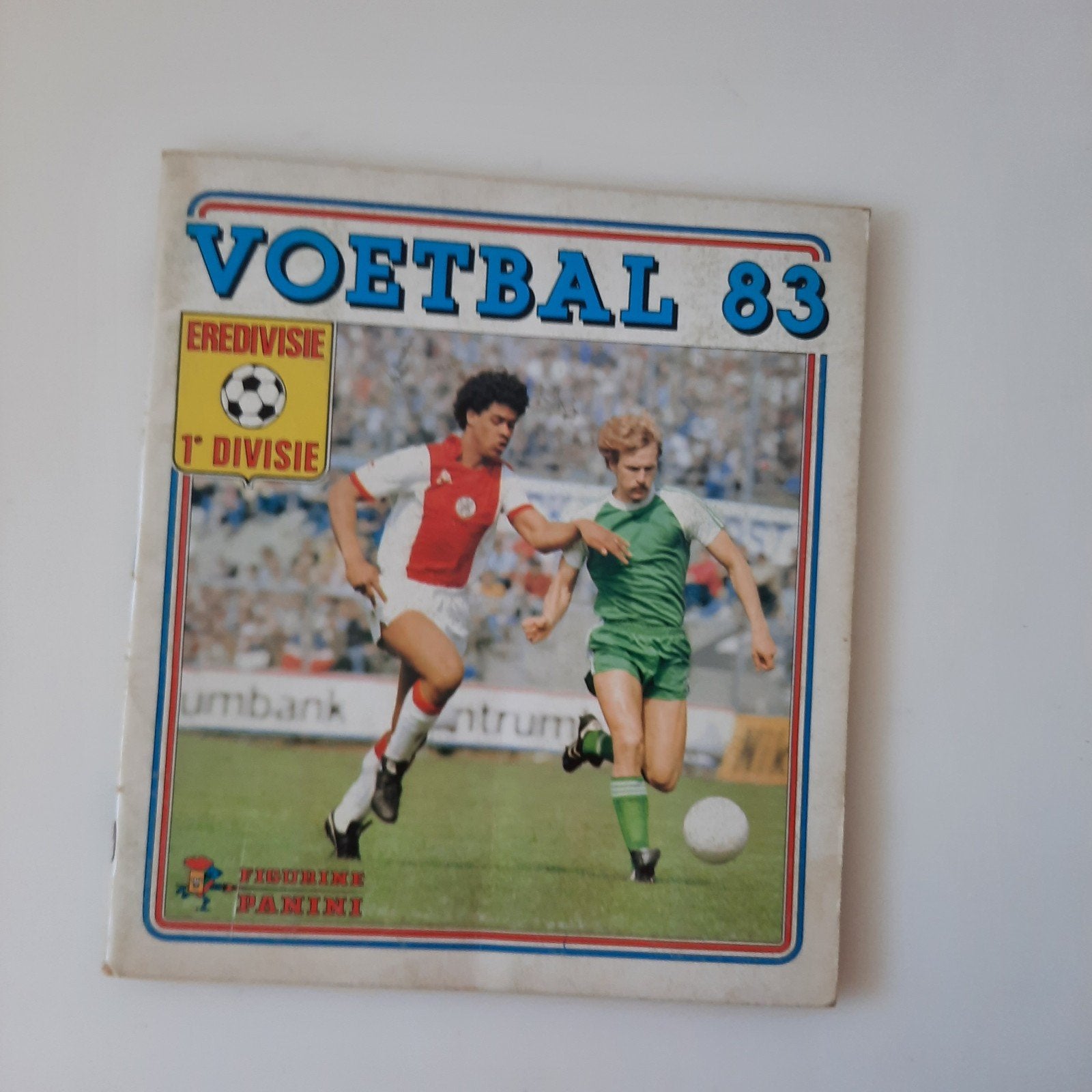 VOETBAL 83  PANINI met Rijkaard en van Basten, Ophalen of Verzenden, Zo goed als nieuw, Buitenlandse clubs, Poster, Plaatje of Sticker