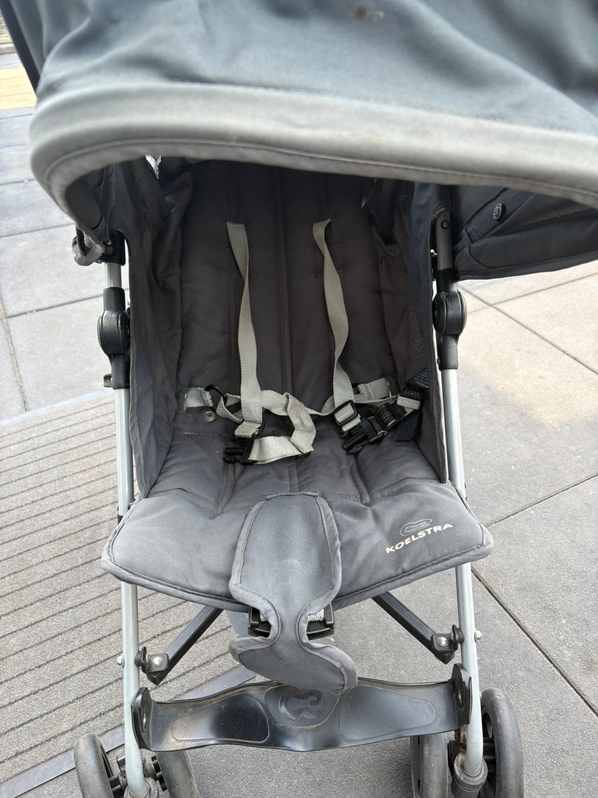 Koelstra buggy, Ophalen, Gebruikt, Koelstra, Zonnekap