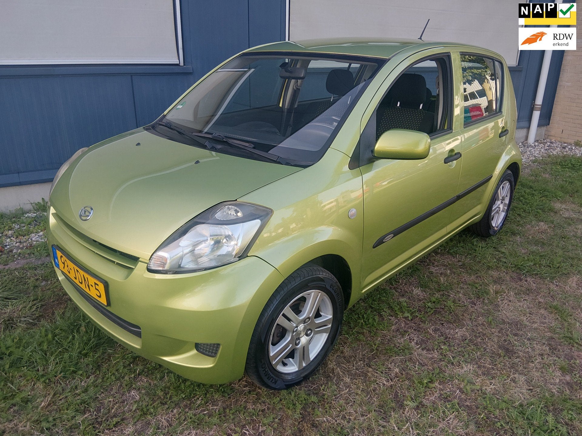 Daihatsu Sirion 2 1.0-12V Premium 2009, Voorwielaandrijving, Gebruikt, Bedrijf, Handgeschakeld