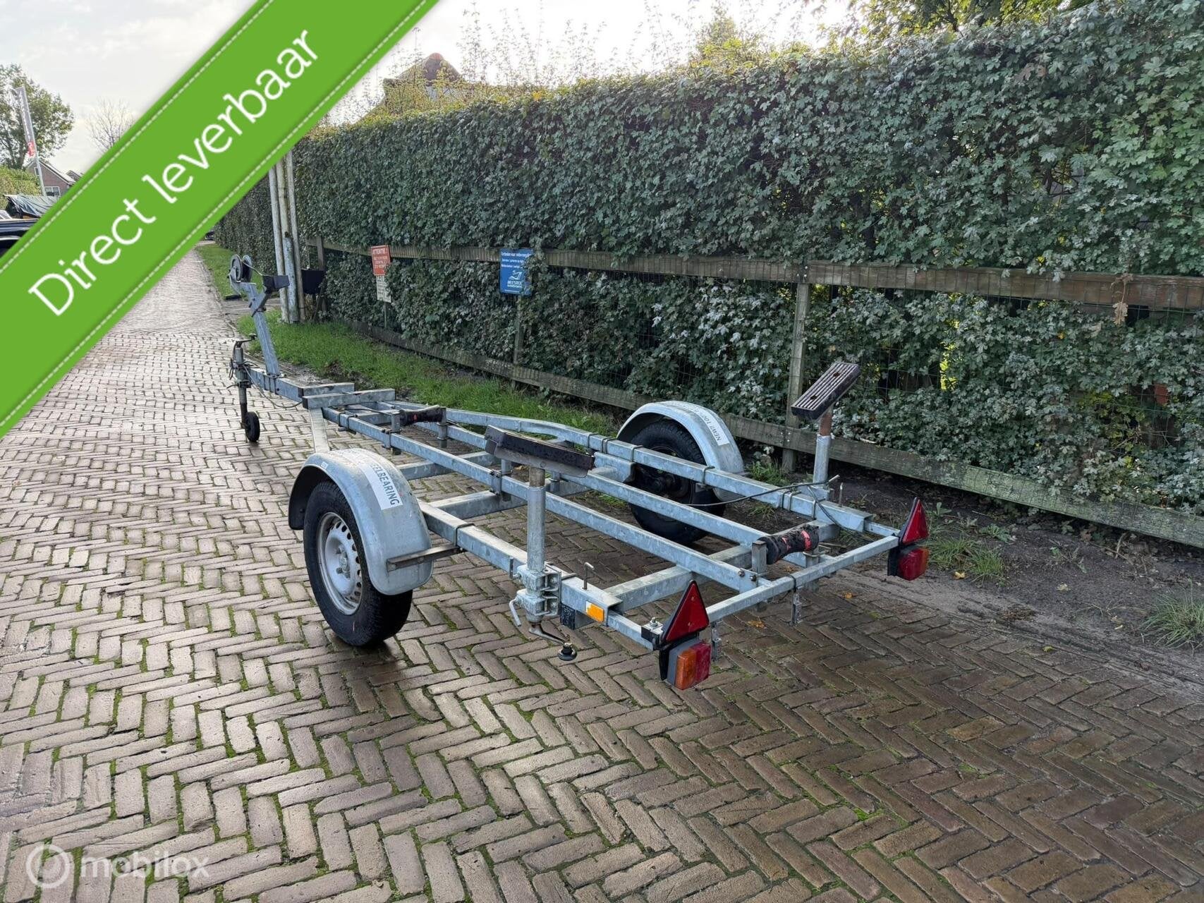 Kantelbare boottrailer / voor boten tot zo n 5,5 m, Auto diversen, Gebruikt