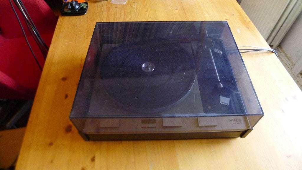 Thorens TD125 MK2 draaitafel, defect, Ophalen, Thorens, Pitch-regelaar, Platenspeler