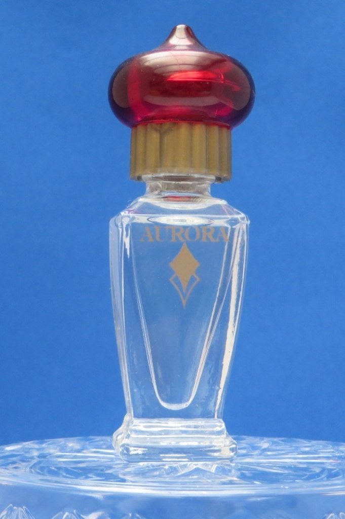 Mini - ONBEKEND - Aurora - 7ml - edt - 6,7cm, Ophalen of Verzenden, Gebruikt, Miniatuur, Gevuld