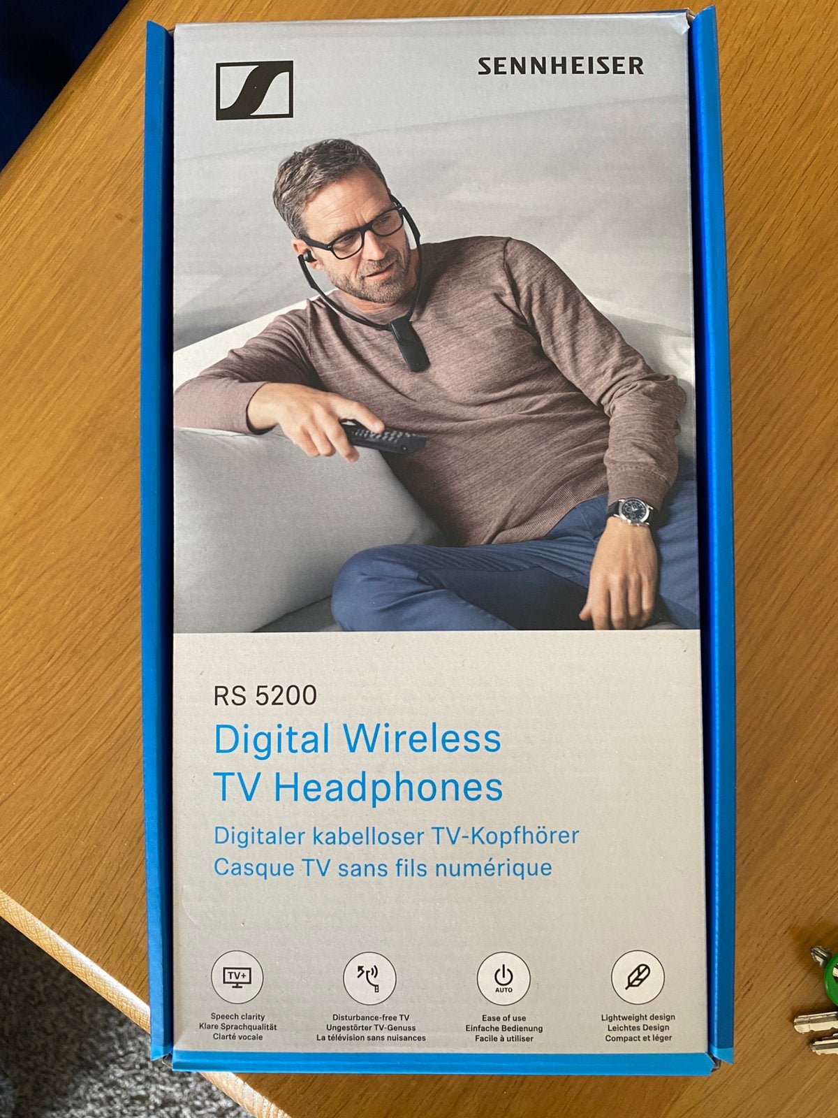 Sennheiser TV koptelefoon RS 5200, Ophalen, Zo goed als nieuw, Sennheiser
