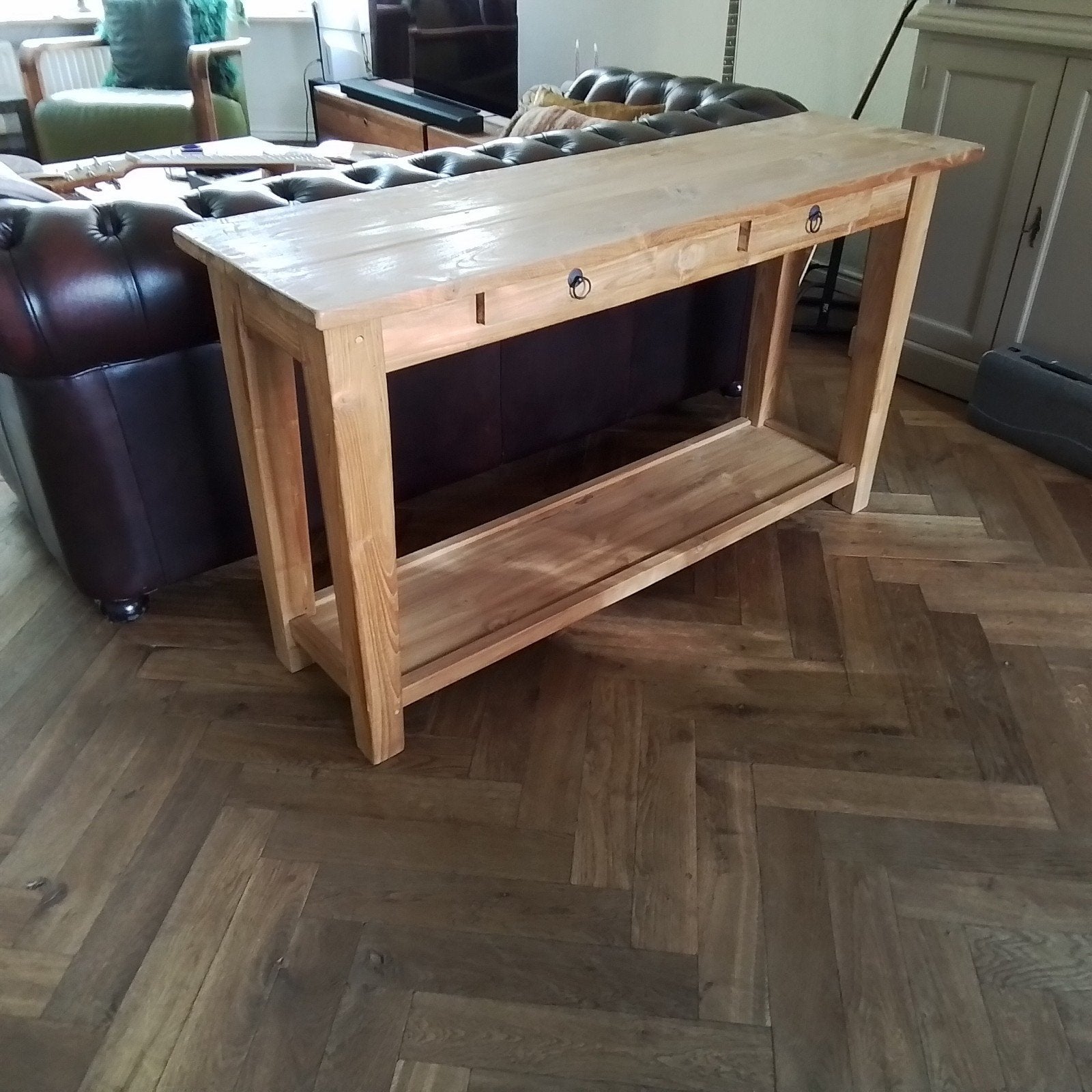 Sidetable, teak !!!! 140 cm lang, Huis en Inrichting, Ophalen of Verzenden