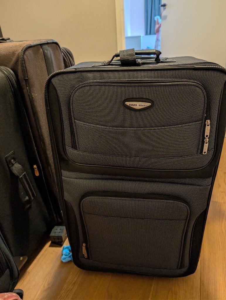2 Travel Select Large Suitcases 100cm, Sieraden, Tassen en Uiterlijk, Koffers, Ophalen, Overige materialen, Wieltjes, Gebruikt