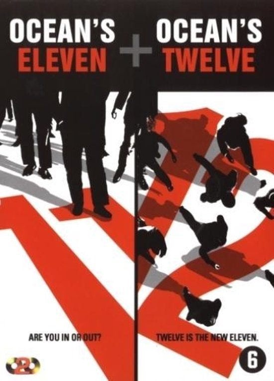 Ocean'S Eleven en Ocean'S Twelve 2XDVD, Alle leeftijden, Verzenden, Zo goed als nieuw